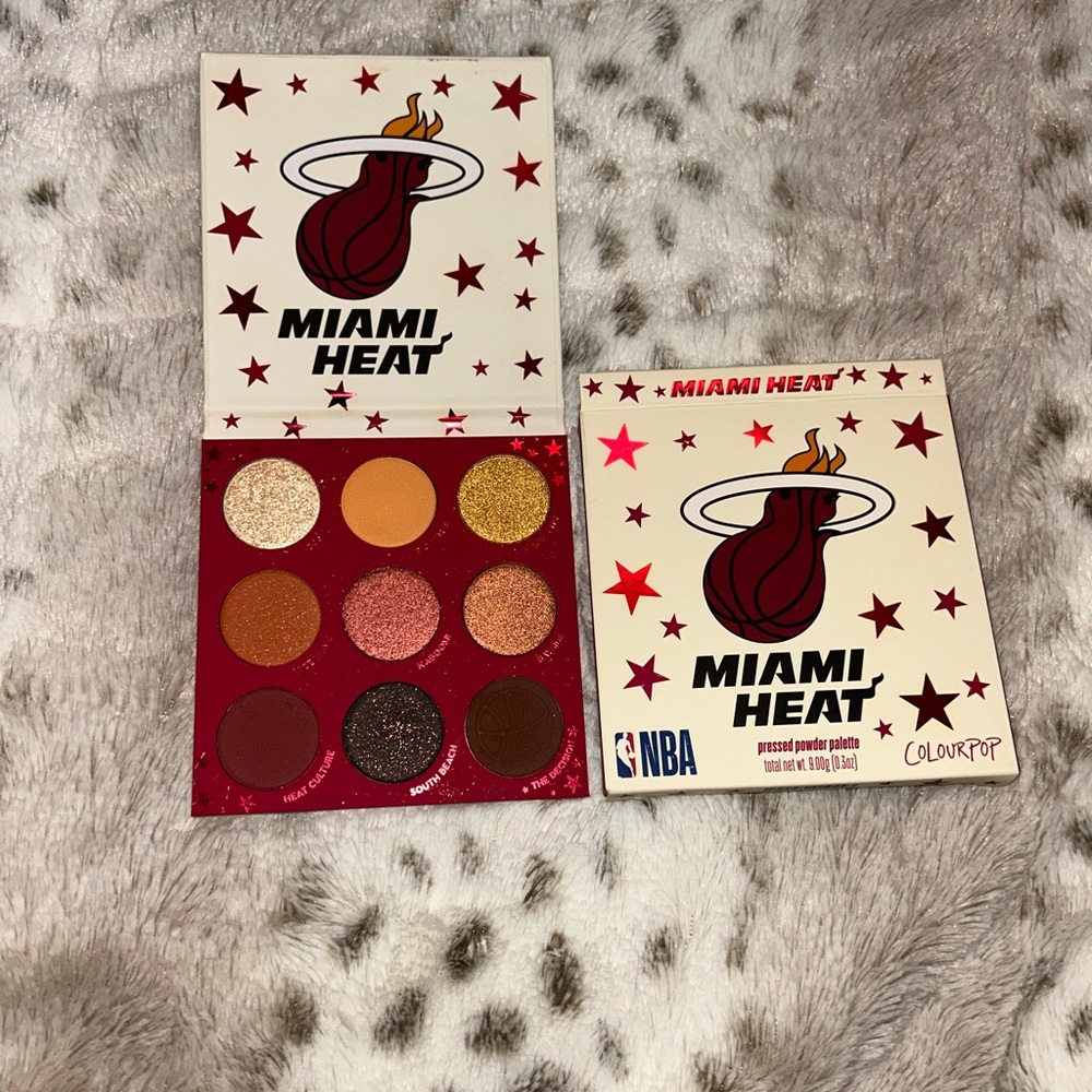 ColourPop Miami Heat NBA Eyeshadow Palette